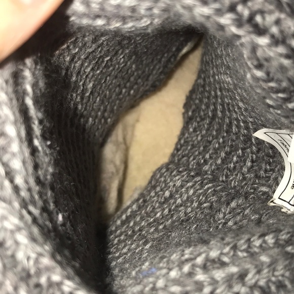 Grey Knit Ugg Boots - Picture 5 of 7